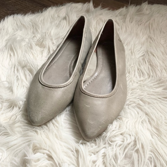 Frye Regina Pointed Toe Leather Flats Size 8 Women’s - Picture 8 of 13